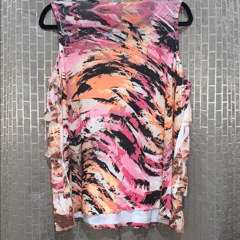 Chico’s Ruffle Tank size 3 - Picture 4 of 4